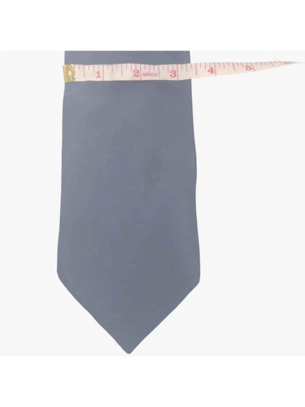 Vintage Milano Uomo Hand Stitched Solid Navy Blue Imported Silk Tie (3/$15)
